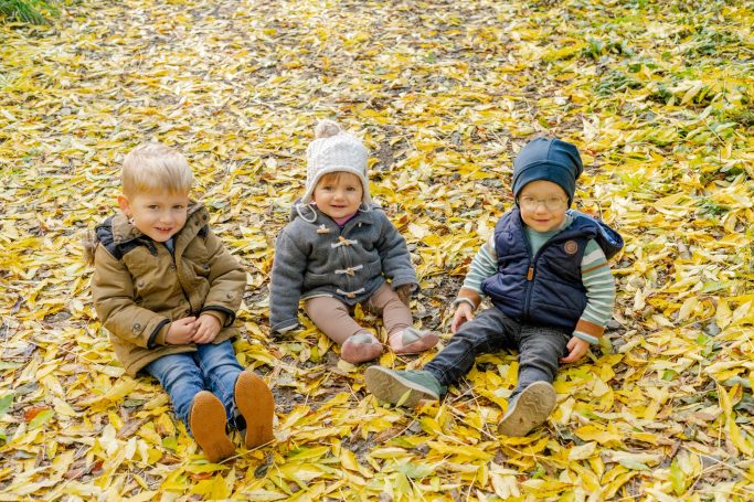 Kind mit Seifenblasen